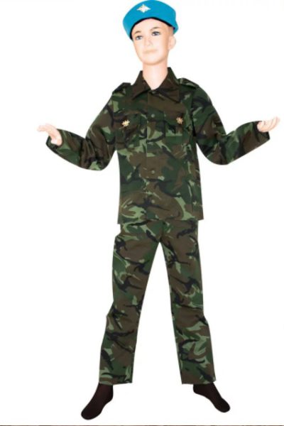 костюм солдата детский