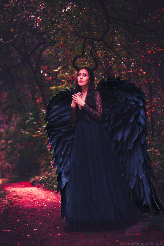 Крылья черные ангела
