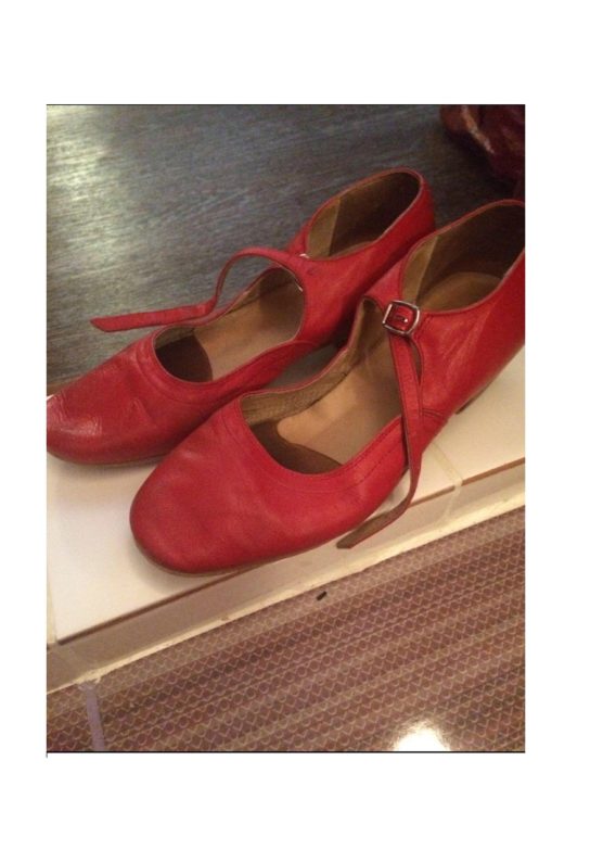 Туфли красные