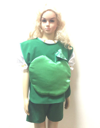 костюм зеленое яблоко