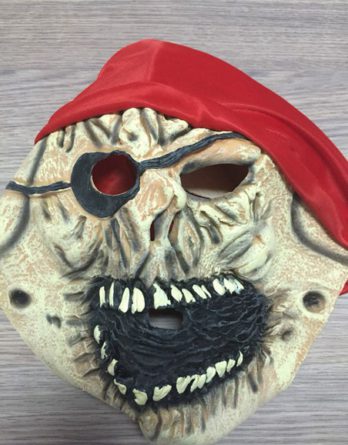 маска пират скелет