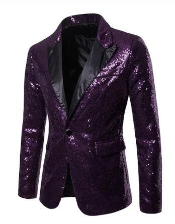 пиджак пурпурный